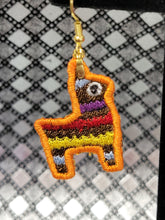 Load image into Gallery viewer, Pinata Free Standing Lace Earring Digital Machine Embroidery Design