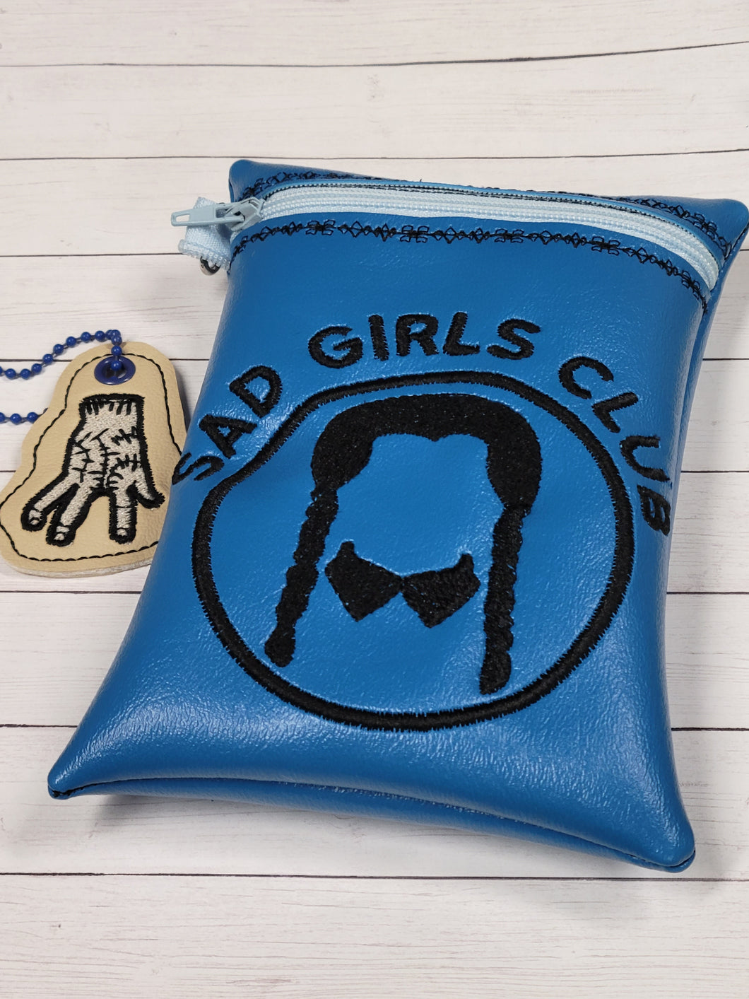 Sad Girls Club 7x5 Front Zip Bag with Bonus! Machine Embroidery Design